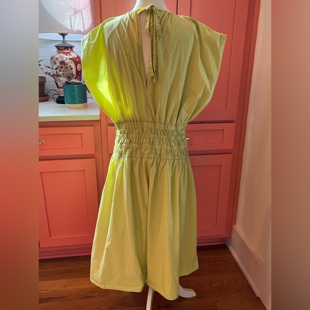 Eudon Choi Green Poplin Dress - Picture 11 of 13